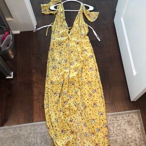 Yellow dress